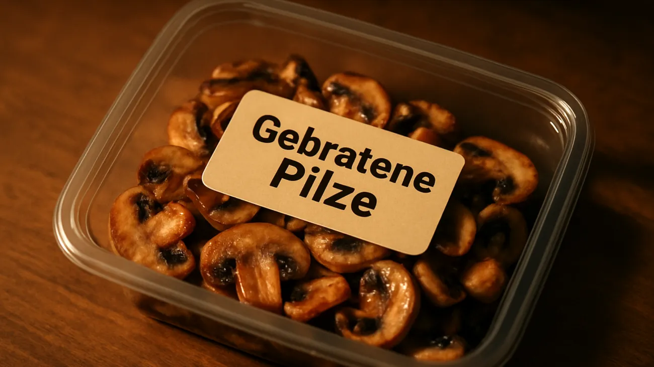 Gebratene Pilze"