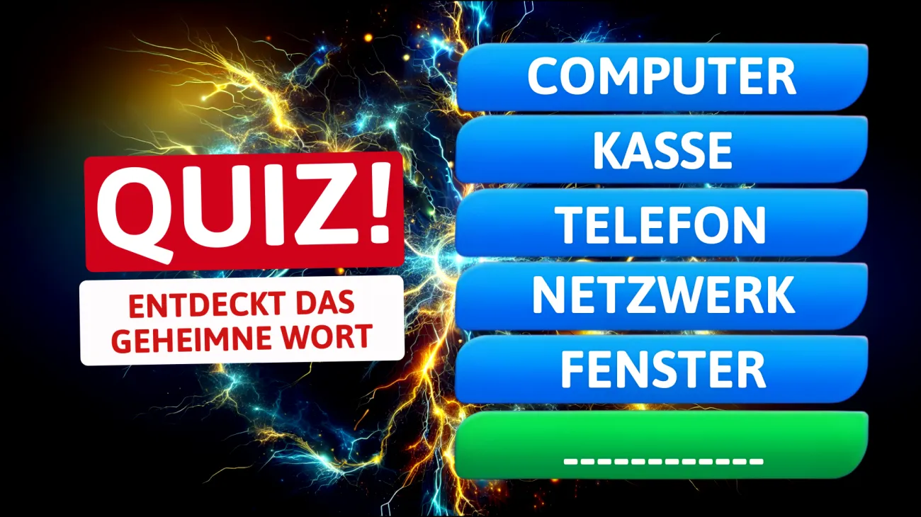 Nur echte Meister lösen es: Schaffst du die heutige Kettenreaktion und findest das fehlende Bindeglied?"