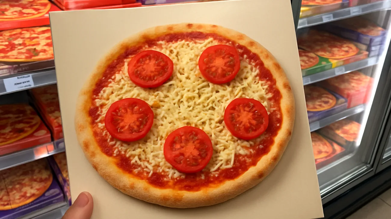 Tiefkühlpizza"
